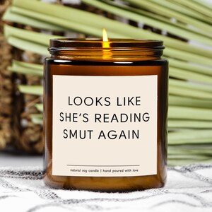 Fantasy Book Lover Candle-geschenkdoos, leesgrage kaarsen, grappig kaarscadeau voor lezer, leesgrage merchandise, smutty-cadeaus, ruikt naar kaars