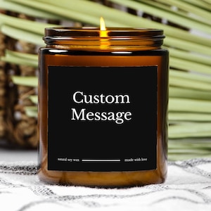 Personalized Candle, Custom Gift, Funny Candles, Smells Like Personalized Gift