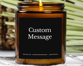 Personalized Candle, Custom Gift, Funny Candles, Smells Like Personalized Gift