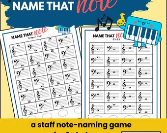 Name that Note - STAFF edition