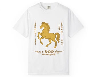 Equestrian Spirit T-Shirt, Horse Lover Gift, Casual Wear, Nature Inspired Fashion, Unique Graphic Tee, Gift for Him/Her