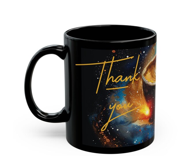 Cosmic Coffee Mug, Space Art Cup for Coffee Lovers, Unique Gift for Astronomers, Birthday, Holidays, Home Decor