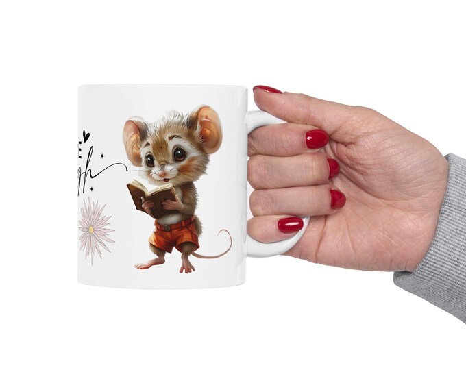 Inspirational Ceramic Mug, You Are Enough, Motivational Coffee Cup for Home, Office Gift, Self-Care, Encouragement, Appreciation