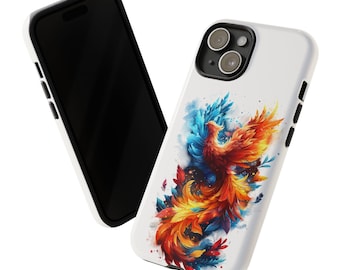 Phoenix Fire Phone Case - Vibrant, Artistic Tough Cases for Creative Souls, Unique Gift, Phone Accessories, Holiday Present