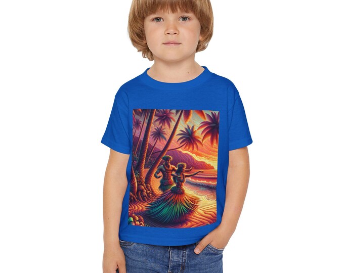Vibrant Toddler T-Shirt - Fun & Playful Designs for Kids, Perfect for Birthdays, Playdates, Sweater Weather, and Holidays, Kids' Fashion