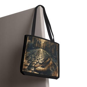 Vintage Street Style Einkaufstasche - Mode-Accessoire für Frauen, perfektes Geschenk für Mode-Liebhaber, Stadterkunder und besondere Anlässe, stilvoll
