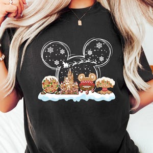 Mickey Gingerbread Christmas Shirt, Gingerbread Mickey Shirt, Mickey Friends Gingerbread Cookie Shirt, Mickey Christmas Shirt, Disney Shirt