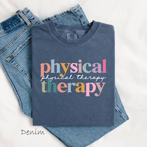 Comfort Colors Physical Therapy Shirt: PT Gift