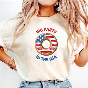 Retro Party in the USA shirt, 4th of July tee, Retro funny fourth shirt, Womens 4th of July shirt, America Patriotic Shirt, Independence Day