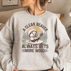 Dirty Humor Beaver Graphic Tee - Adult Gag Gift Shirt