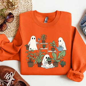 Ghost Plant Shirts Crazy Plant Lady TShirt, Ghost Plant Lady, Halloween Plants ,Ghost Plant Lady, Ghost Plant Shirts, Halloween Funny Tshirt