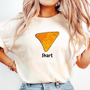 Shart Chip Dorito, Funny Meme Shirt, Ironic Shirt, Weirdcore Clothing, Shirt Joke Gift, Oddly Specific, Unhinged Shirt, Cursed