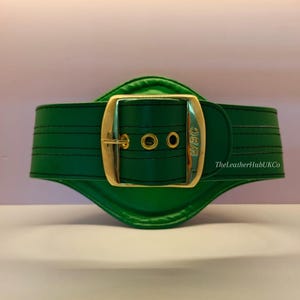 Back view of Mini WBC boxing belt for children – Lightweight synthetic leather, secure buckle, role-play and display