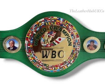 WBCレプリカチャンピオンシップベルト：フルサイズ大人用ボクシング