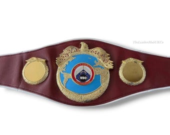 ハンドメイドWBOチャンピオンシップボクシングベルトレプリカ