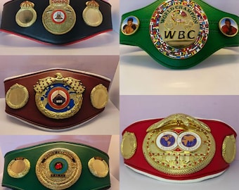 ボクシング ミニ チャンピオンシップ ベルト セット - WBC、Wba、WBO