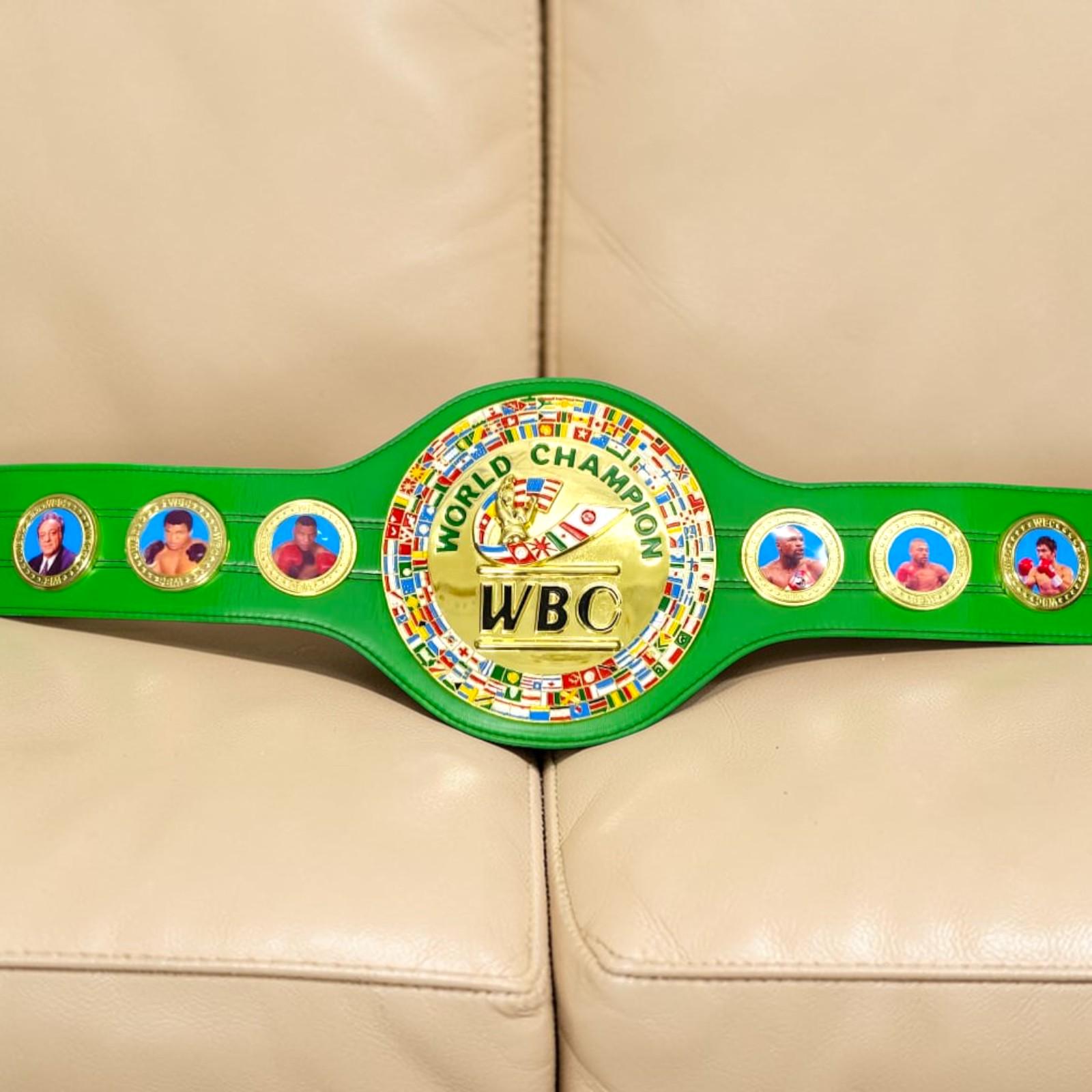WBCボクシングチャンピオンベルトレプリカ、ヘビー級タイトル