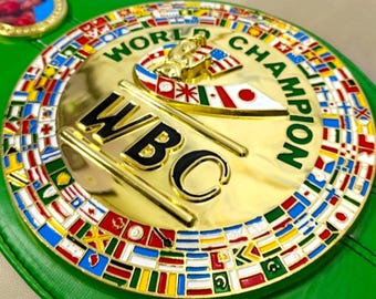 WBCボクシングチャンピオンベルトレプリカ、ヘビー級タイトル