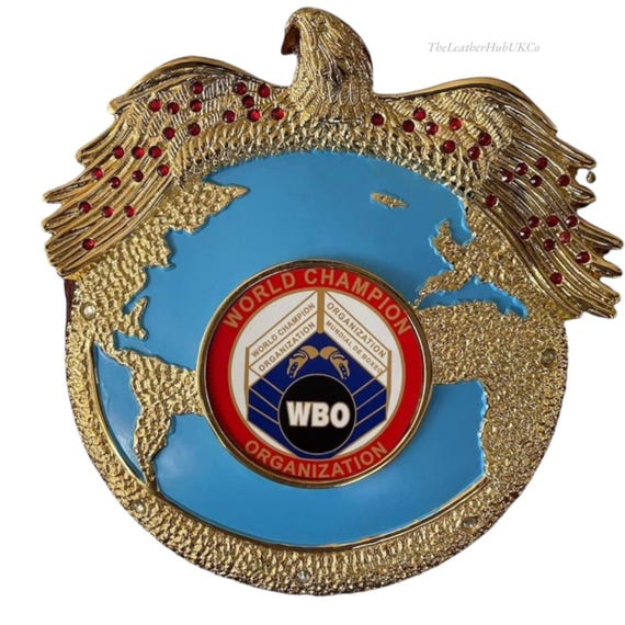 ハンドメイドWBOチャンピオンシップボクシングベルトレプリカ