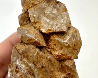 Skeletal Quartz Crystal Specimen: Window Quartz from Pakistan