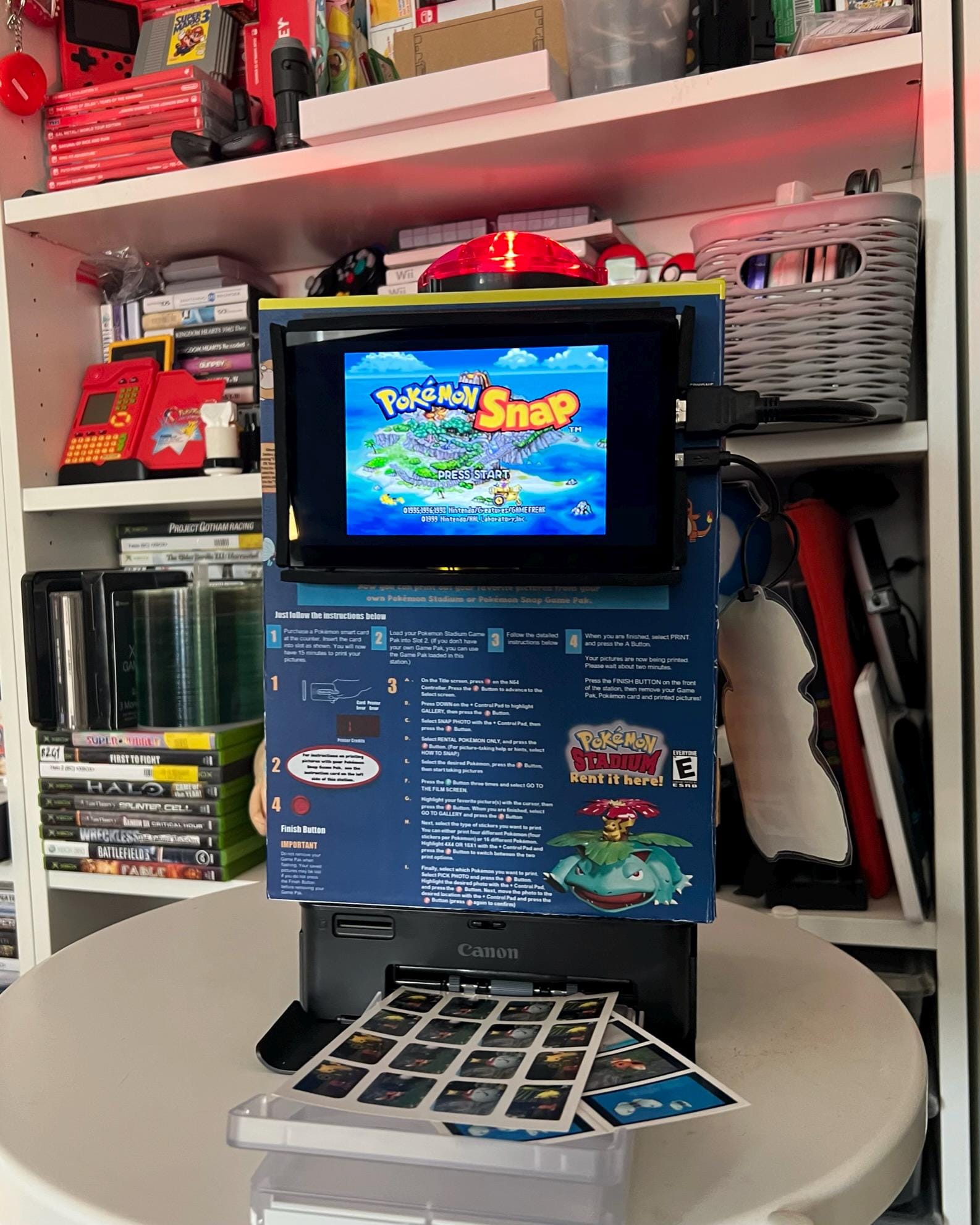 Replica Pokemon Snap Station Kiosk - Scale Model - Etsy