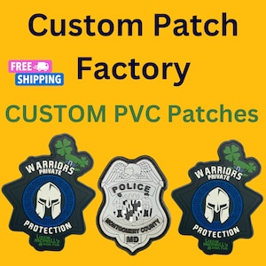 Custom pvc patches, 3D patches, Hook n loop backing, Fast turnaround time , Army patches , Iron on patches ,Tactical patch, custom patch,PVC