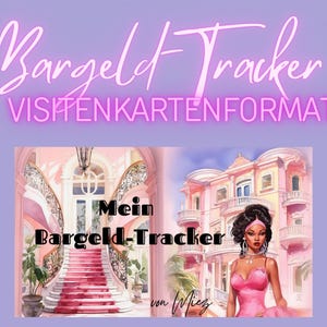Rejestrator gotówki w formacie wizytówki Dream House Girly