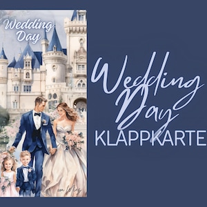 Spar-Challenge Wedding Day Klappkarte A6
