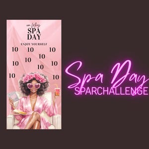 Carte à gratter pour une journée au spa avec le défi de l'épargne