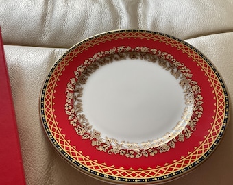 Royal Collection Trust Royal Livery Tea Plate matching Cup and Saucer.