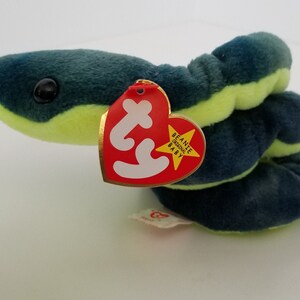 Ty Hissy Schlange Beanie Baby Etsy