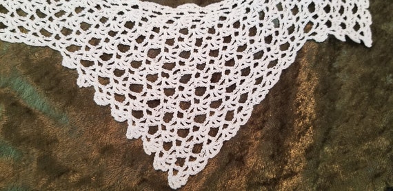 Vintage Crocheted Collar, Crocheted Collar, Vinta… - image 2