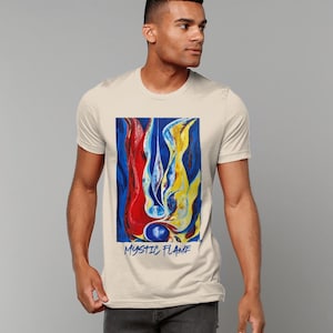 Mystische Flamme-T-Shirt
