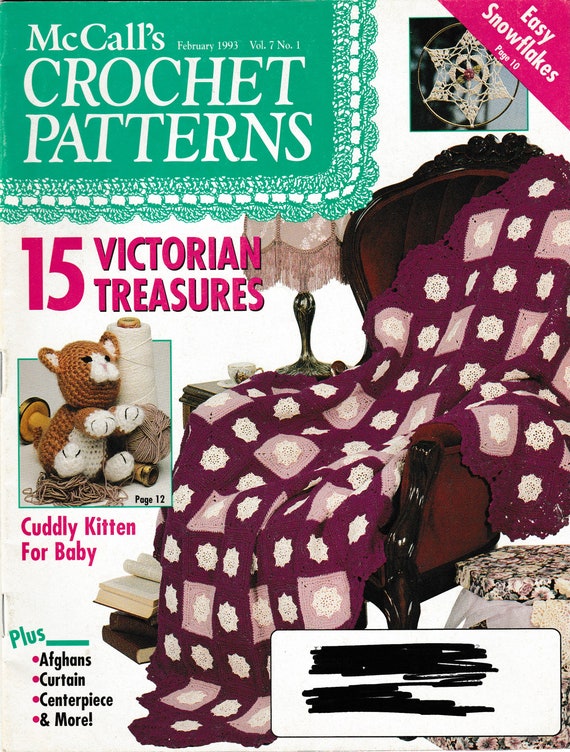 Craft Supplies & Tools Kits & How To Crochet McCall's Crochet Patterns ...