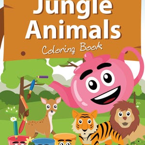 Kids Jungle Coloring Book!