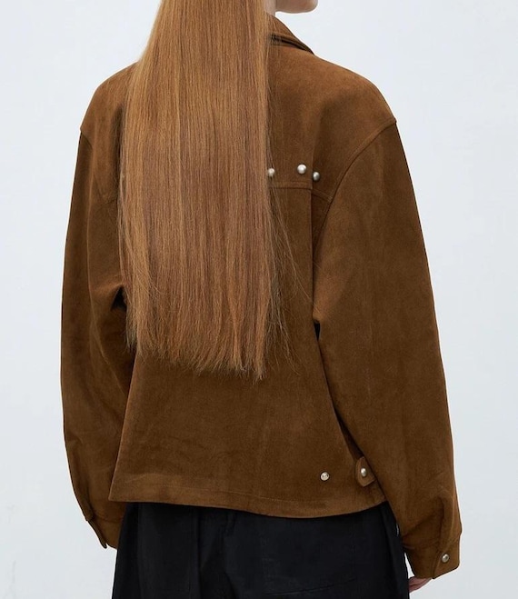 【BROWN】Studs western jkt BROWN】Studs western jkt 【公式通販】