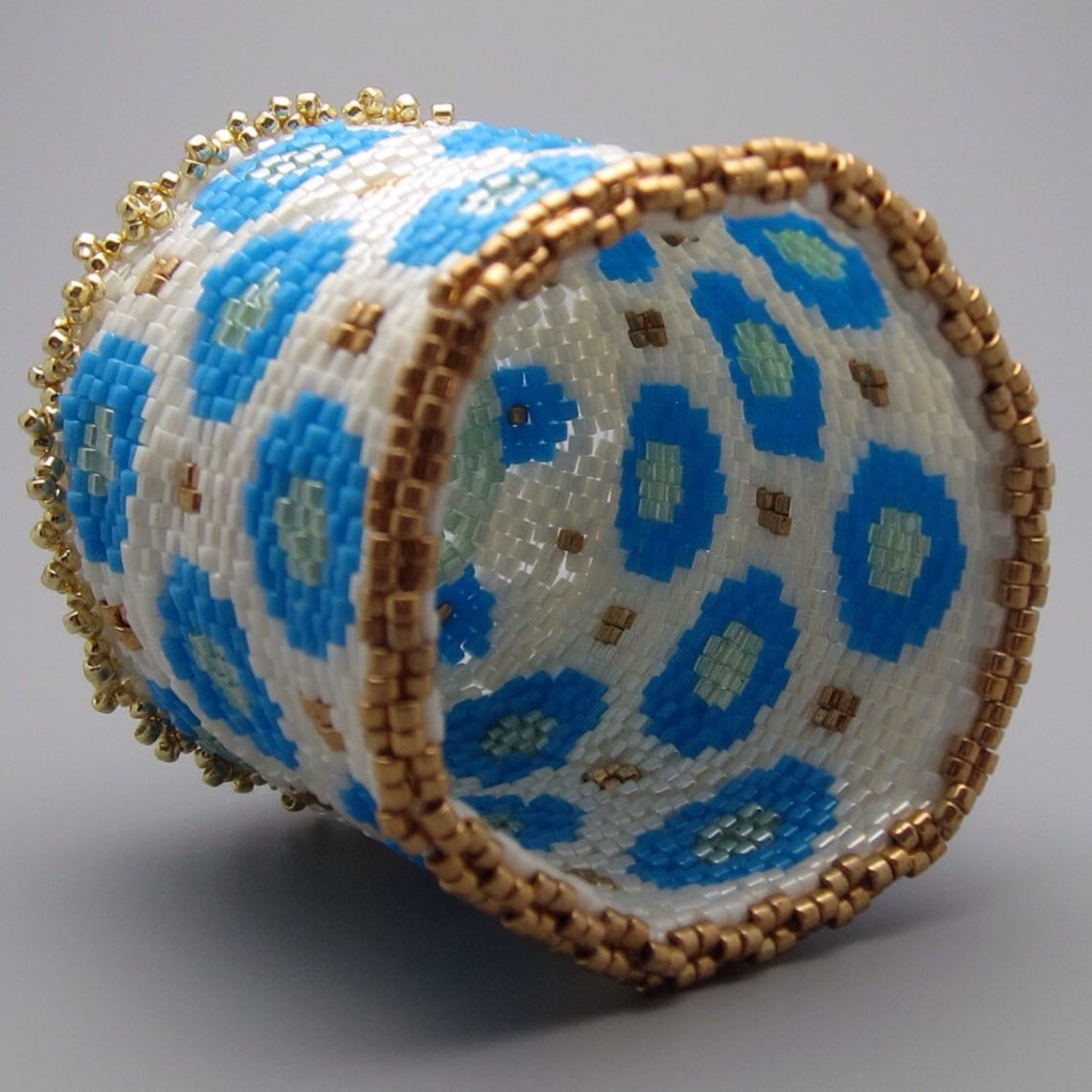 Beaded Basket Collectible Basket Bead Art Seed Bead Art Etsy