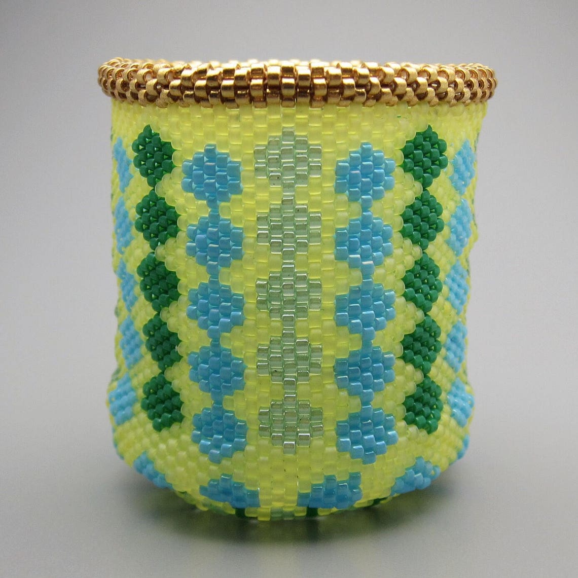 Beaded Basket Collectible Art Basket Bead Art Beadweaving Art Basket Bead Woven Basket Beadwoven