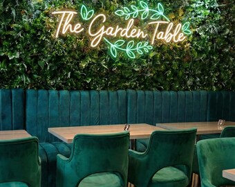 Custom Restaurant & Coffee Shop LED Neon Sign | Café, Bakery Logo or Slogan Wall Light