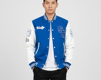 Handmade Inspired Wally Clark Inspired School Spirits Varsity Jacket