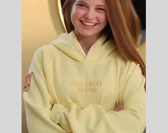 Sincerely yours Salish Matter Yellow Hoodie