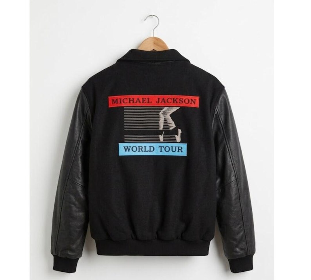 Michael Jackson Bad Tour Jacket | Retro 80s King of Pop Concert