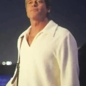 F1 Der Film Brad Pitt (Sonny Hayes) Weißes Sweatshirt