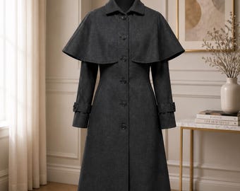 Jenna Ortega Wednesday Season 2 Wednesday Addams Tweed Black Coat