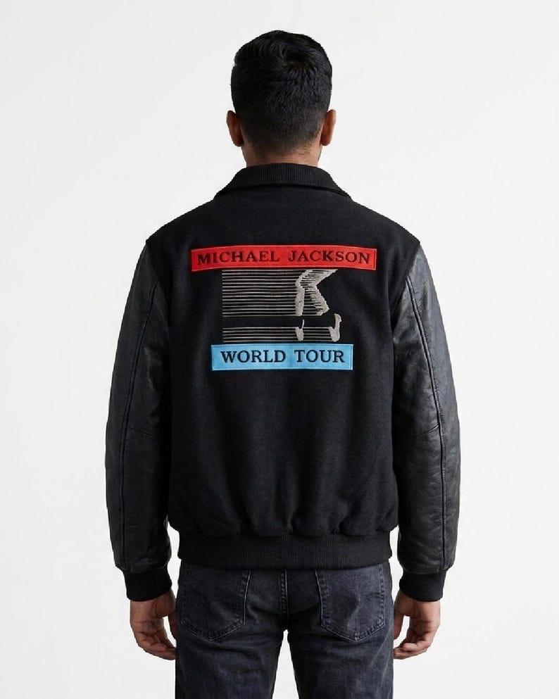 Michael Jackson Bad Tour Jacket | Retro 80s King of Pop Concert