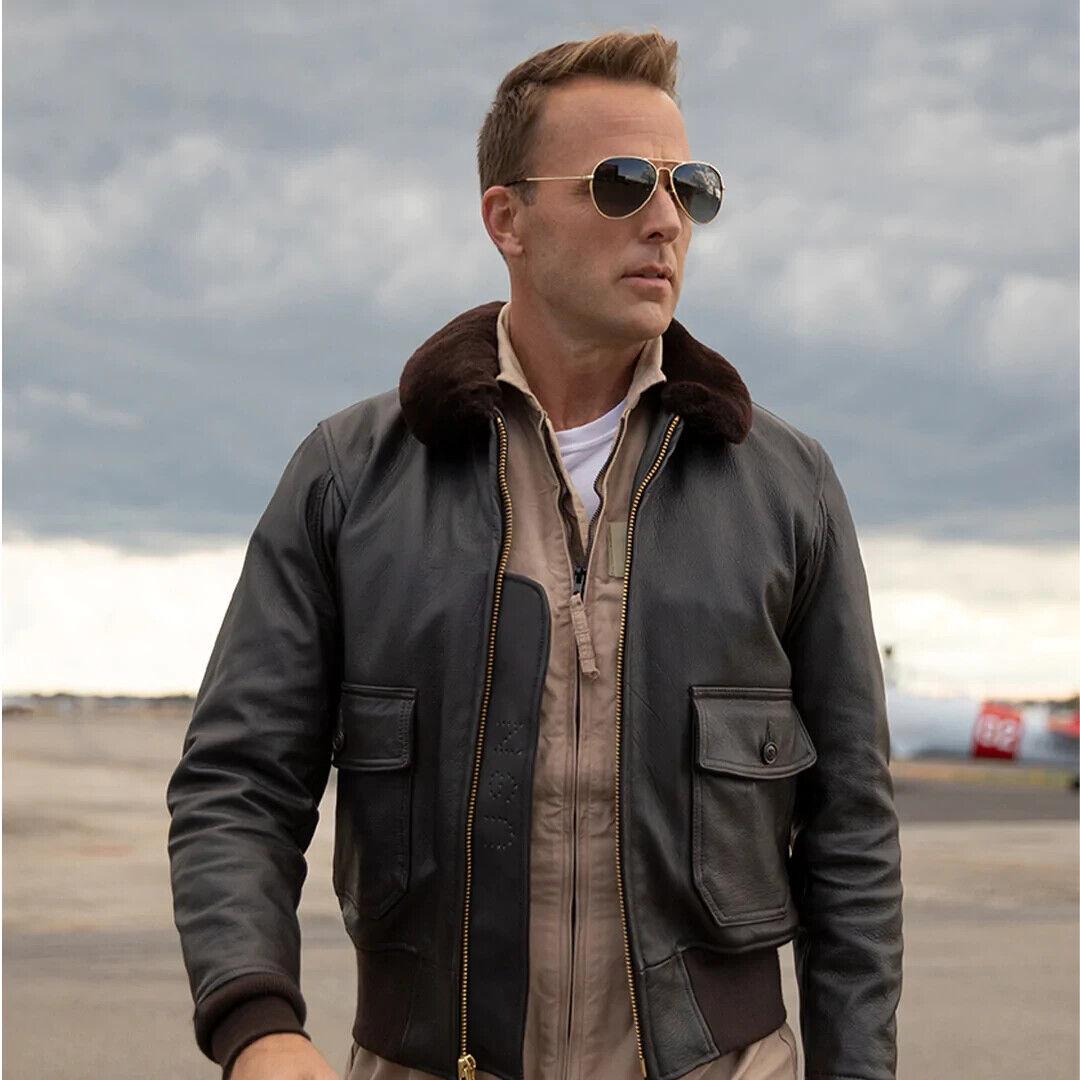g1フライトジャケット　vintage Vintage Leather Jacket G1 Bomber Flight Jacket Size 40 | eBay
