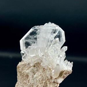 Natural Faden Quartz Specimen: Baluchistan Pakistan Crystal (50 Grams)