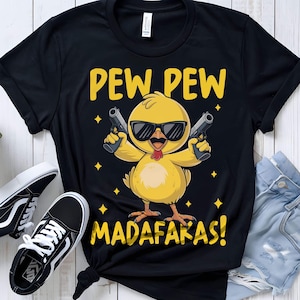 Pew Pew MADAFAKAS Funny Sarcastic PNG SVG (Digital Download)