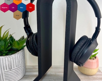 3D printed headphone stand – Modern design, robust