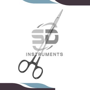 DeBakey Needle Holder – Surgical Tool with Ratcheted Handles and Tungsten Carbide Jaws